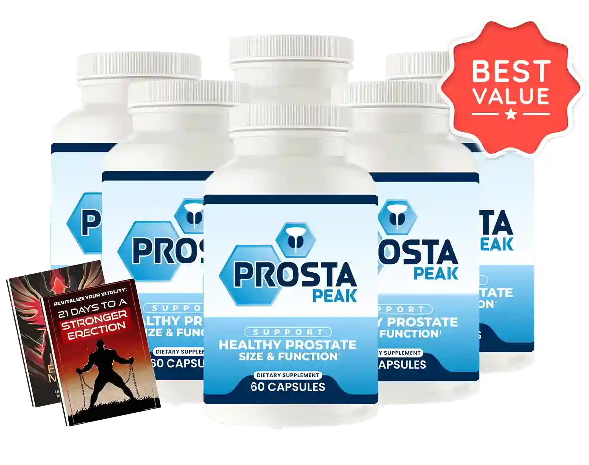 ProstaPeak Best Value 6 Bottles Package