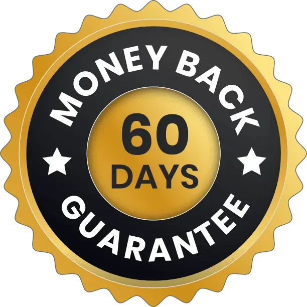 180 Days Money Back Guarantee Badge - ProstaPeak